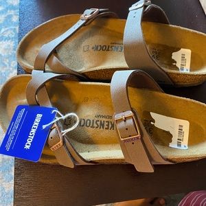 Brown Birkenstocks